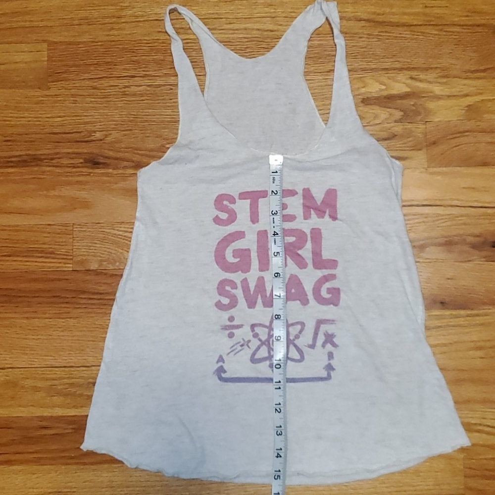 "STEM Girl Swag" Racerback Tank - Picture 2 of 6